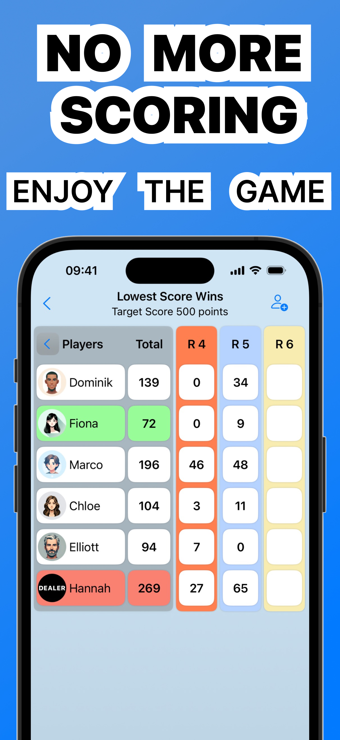 UnoTally Score Tracker for Uno