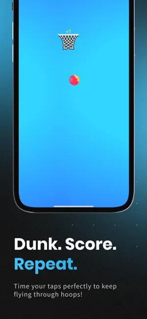 DunkRush - Flappy Ball screenshot 2