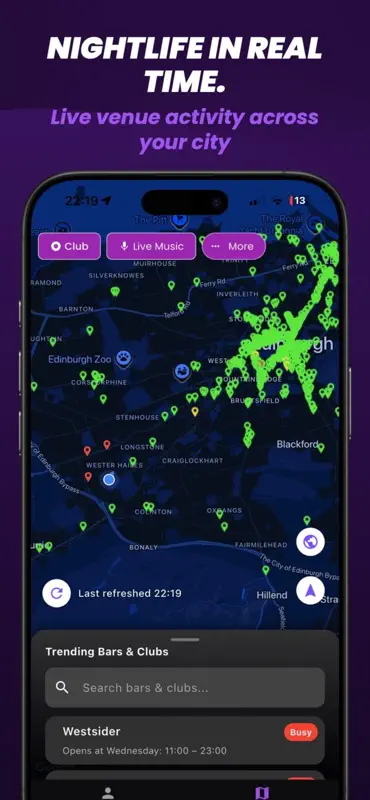CROWDY: Live Nightlife screenshot 1 of 3
