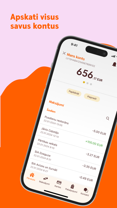 Swedbank Latvija Screenshot
