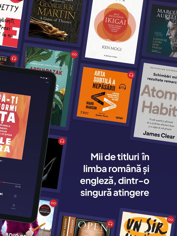 Screenshot #5 pour Voxa: Audiobooks & E-books