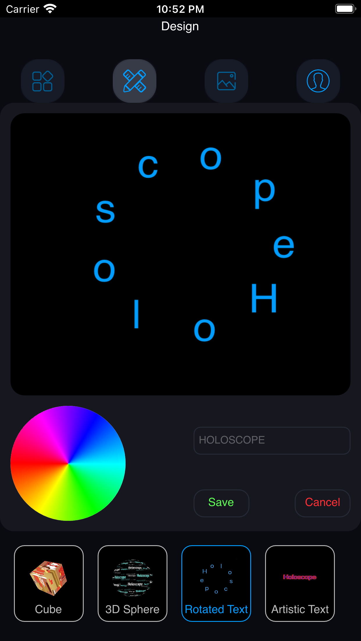 Holoscope