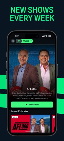 Kayo Sports App Store preview screenshot 8