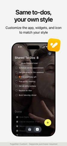 Together: To-Do for Couples iPhone screenshot
