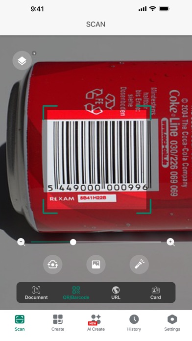AI QR Code Scanner & Barcode Screenshot