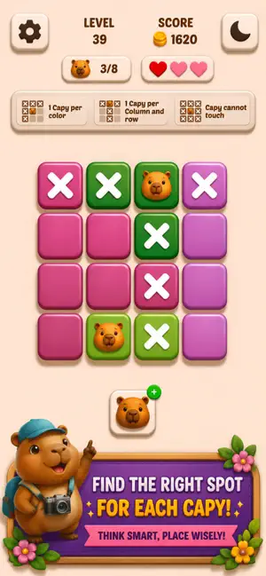 Capydoku: Logic Brain Puzzle screenshot 1