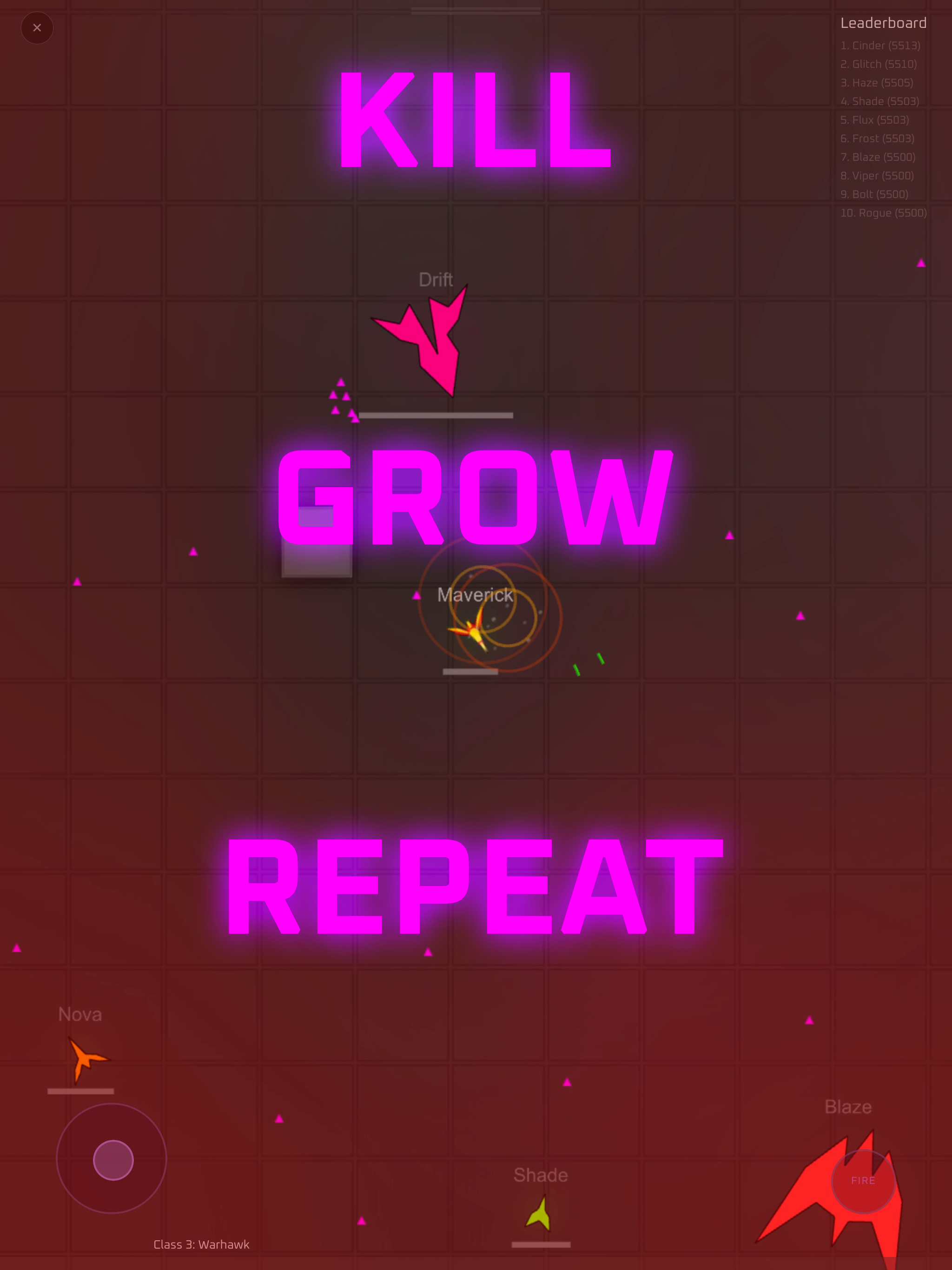 Neon Lazer IO – PvP Shooter screenshot 8