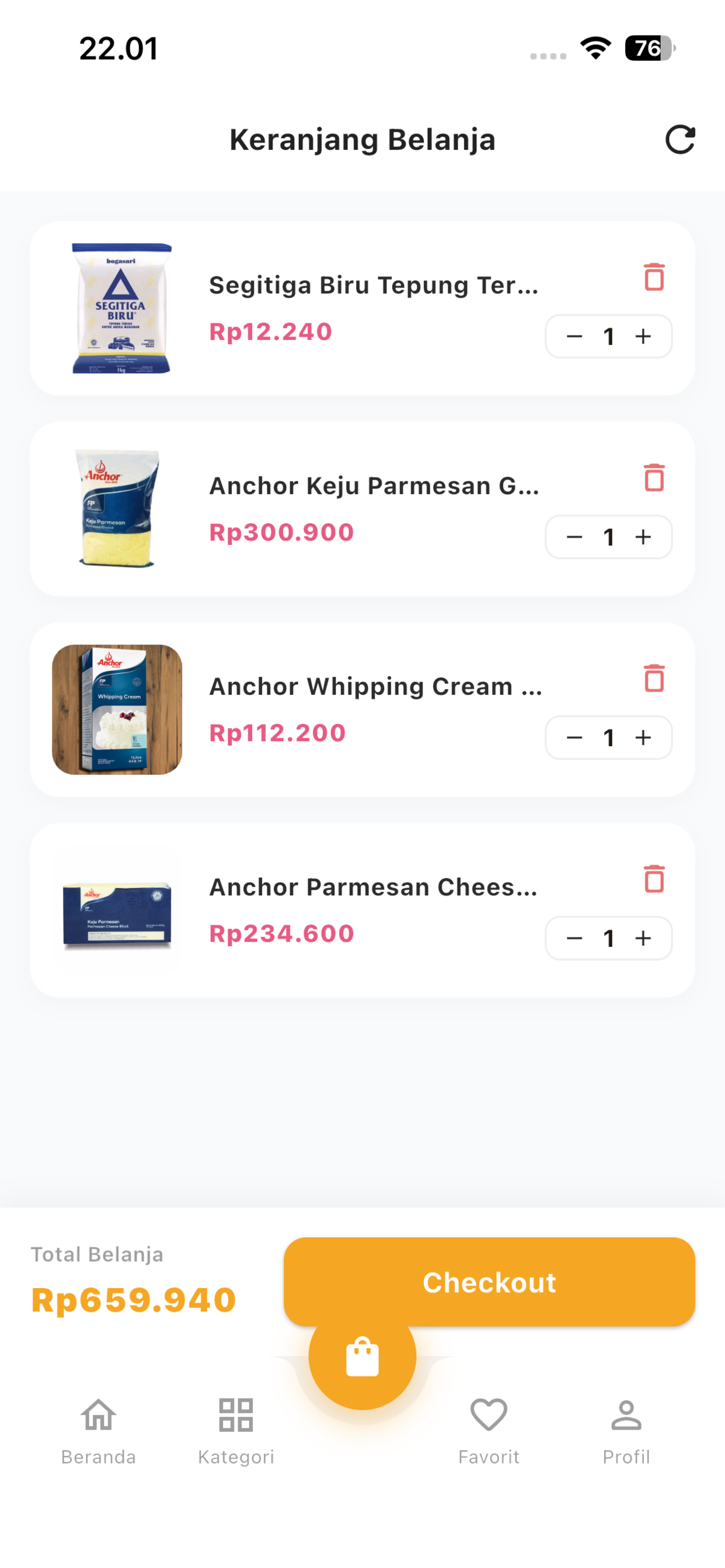 BakingStore App screenshot 3