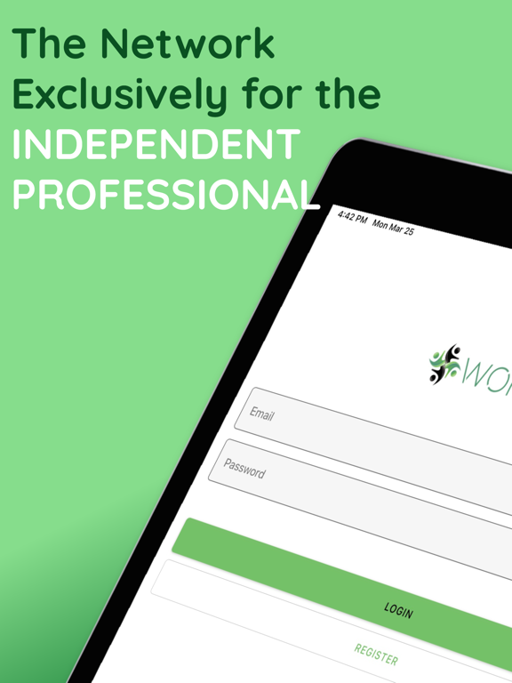 Workz360 iPad screenshot 1 - Productivity app