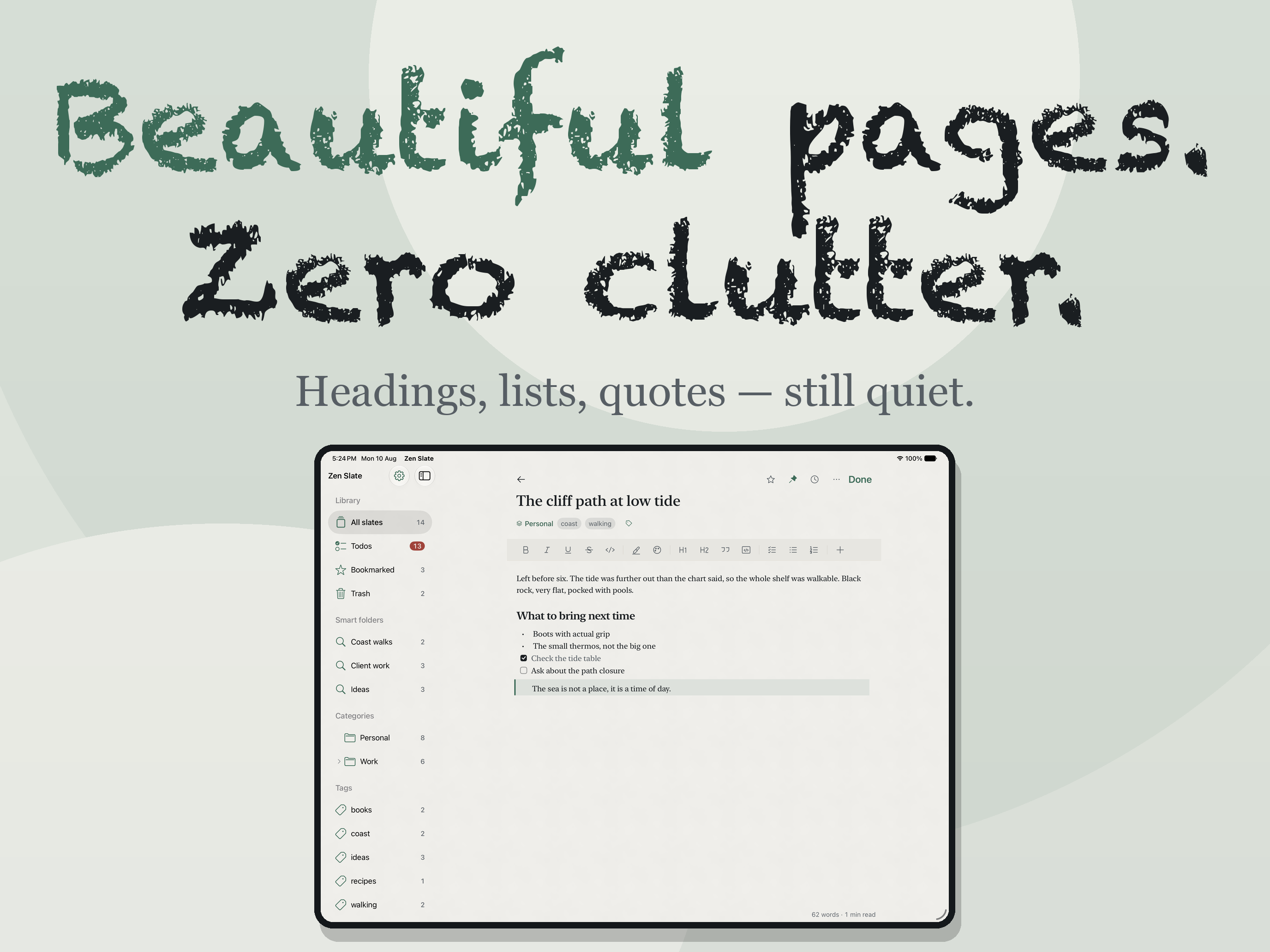 ZEN Slate: Notes & To-Dos screenshot 12