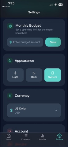 HomeSpend Screenshot 8 of 8
