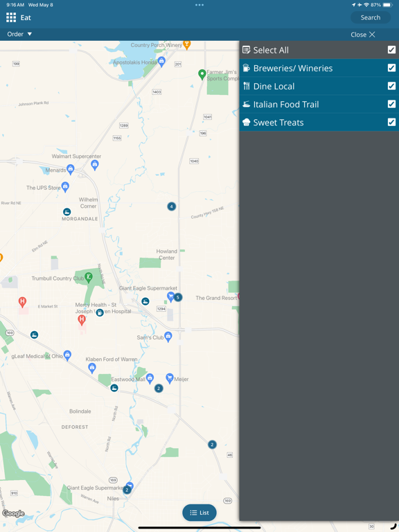 Truly Trumbull iPad screenshot 5 - Travel app