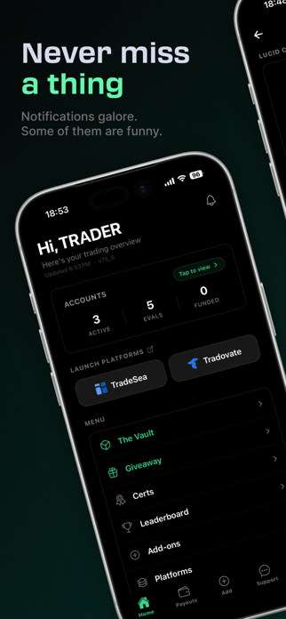 Lucid Trading App Screenshot 1 of 4