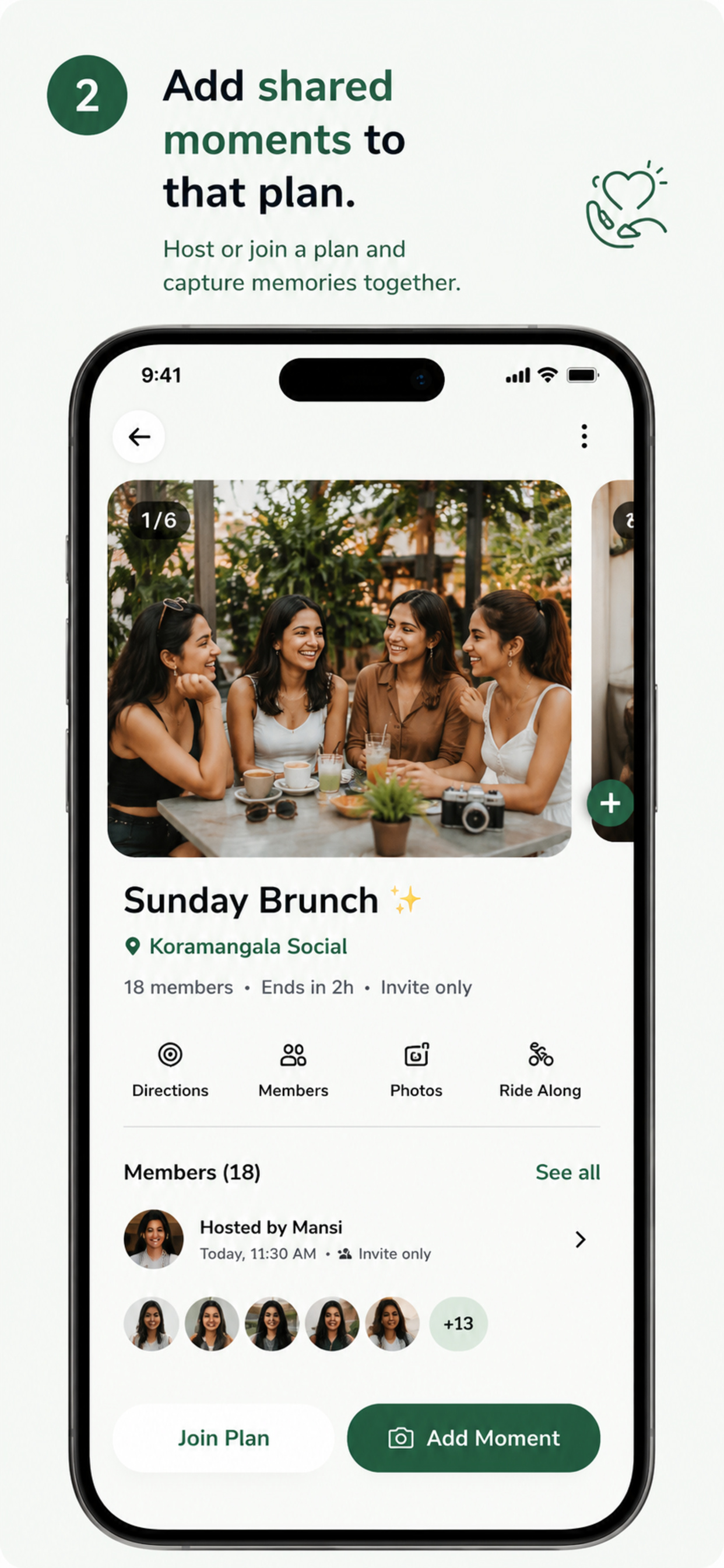 Timeline Social App screenshot 2