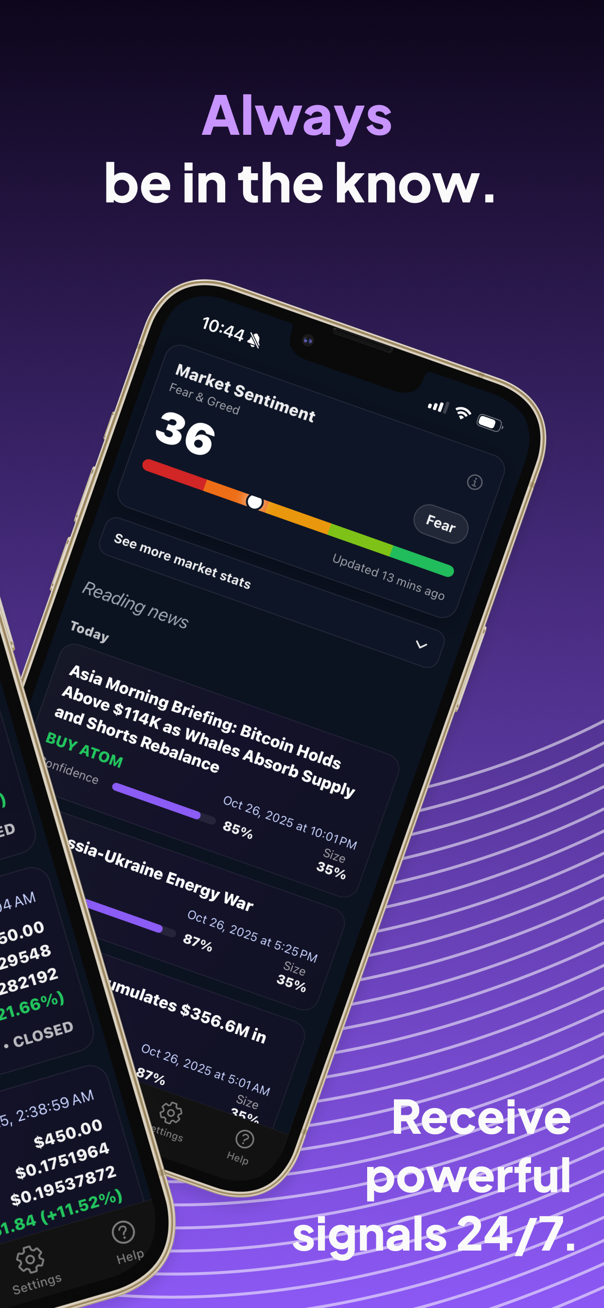 BeNow: AI Crypto Trader Bot screenshot 5