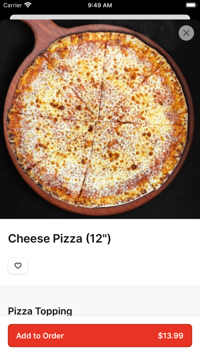 Lorenzo's Pizza To Go iPhone screenshot 4 - Food & Drink app