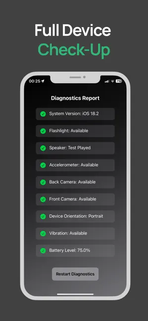 Device Tester: Check & Monitor iPhone screenshot 1