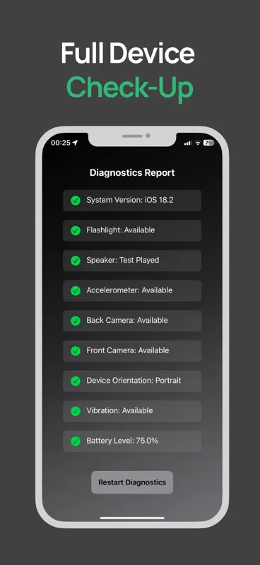 Device Tester: Check & Monitor screenshot 1 of 2