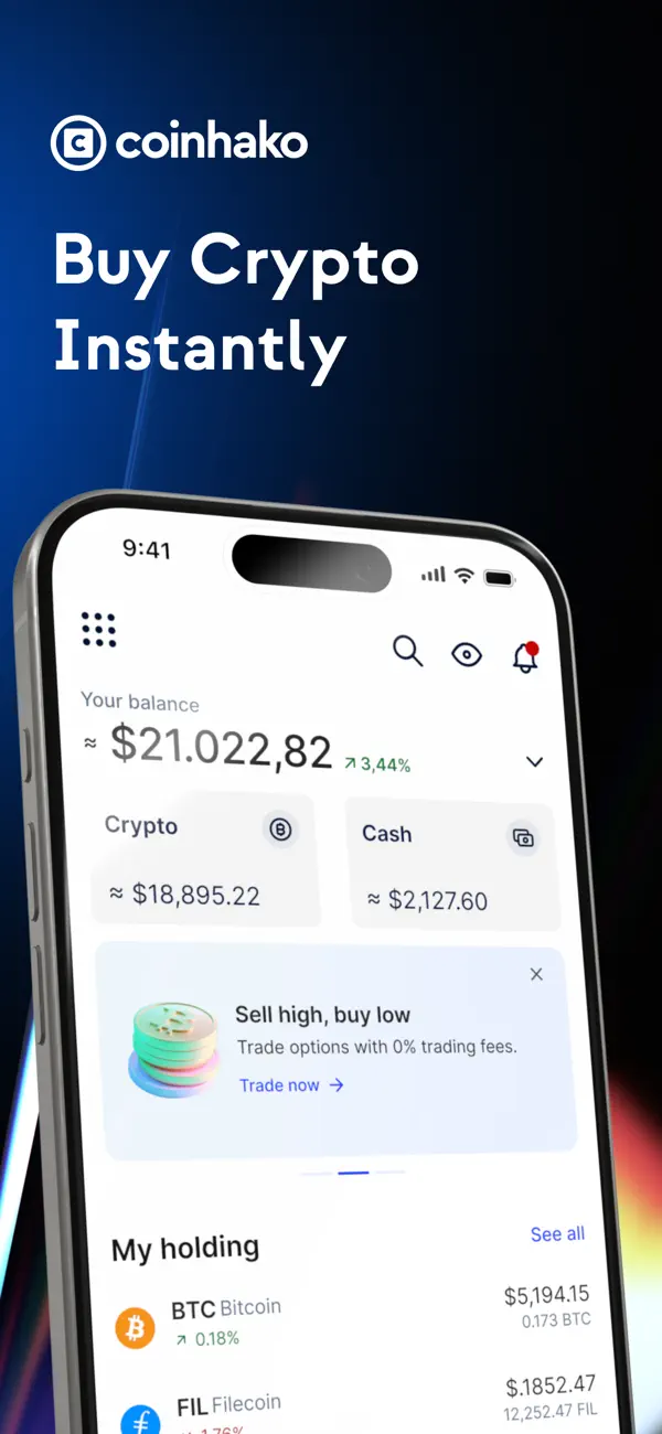 Screenshot #1 pour Coinhako: Buy Bitcoin & Crypto