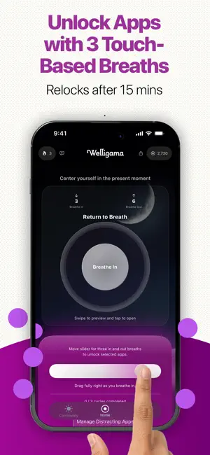Welligama: Breathe to Scroll screenshot 3