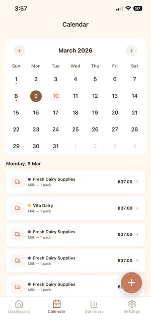 HouseBook - Milk & Grocery screenshot 3