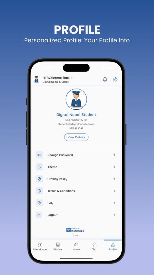 #1. The Chandbagh School (iOS) By: E-Digital Nepal
