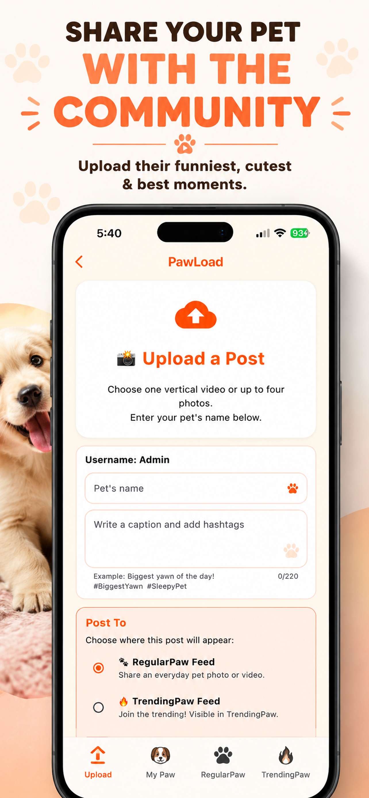 PawUpApp: Pet Videos screenshot 2