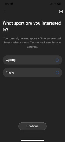 MySport Screenshot 2 of 4