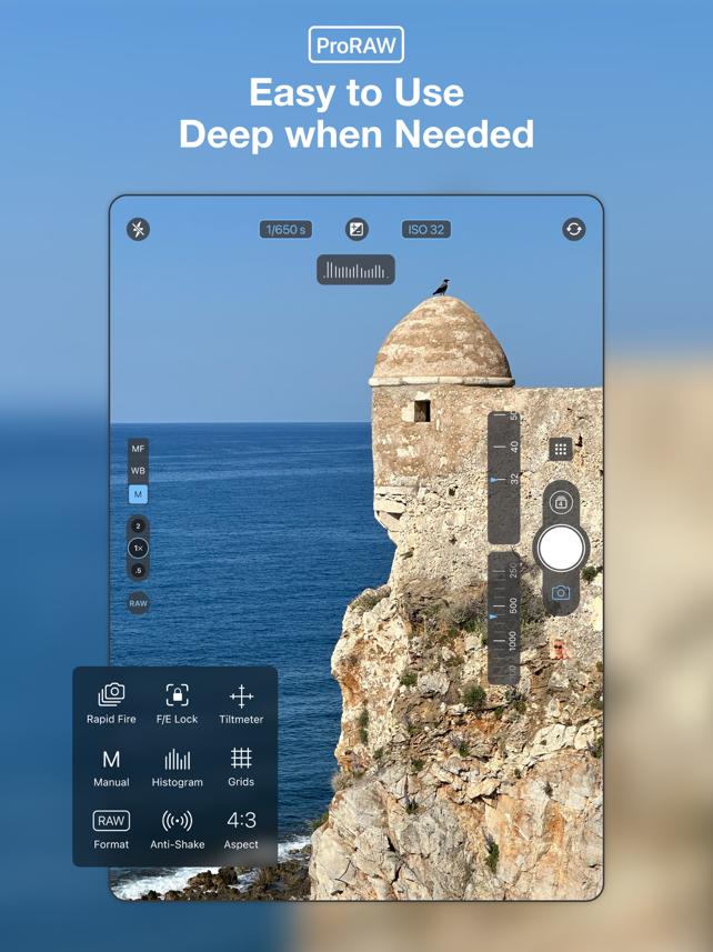 ProCamera. Raw+ Manual Camera Screenshot