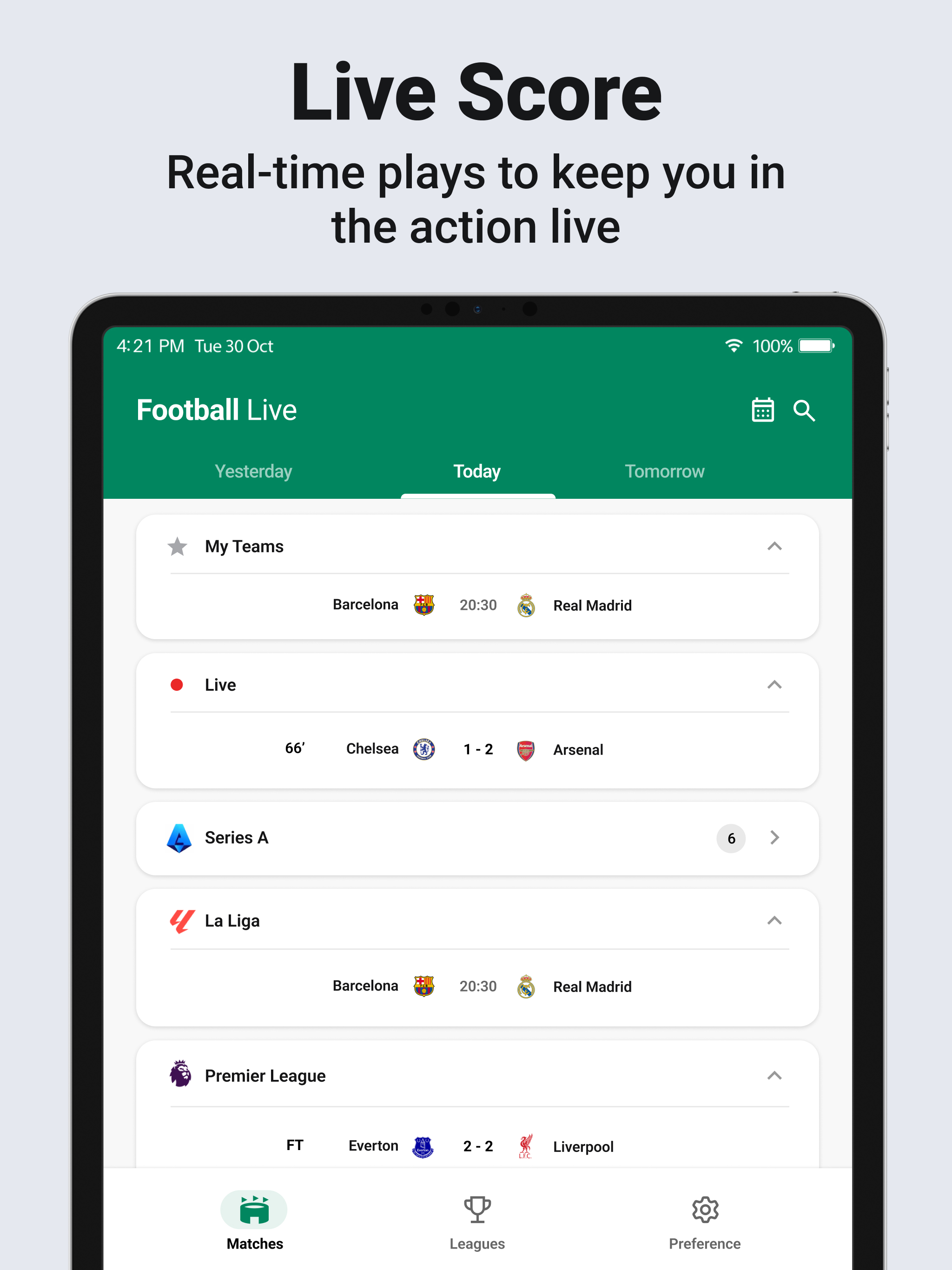 Football League Score 2025