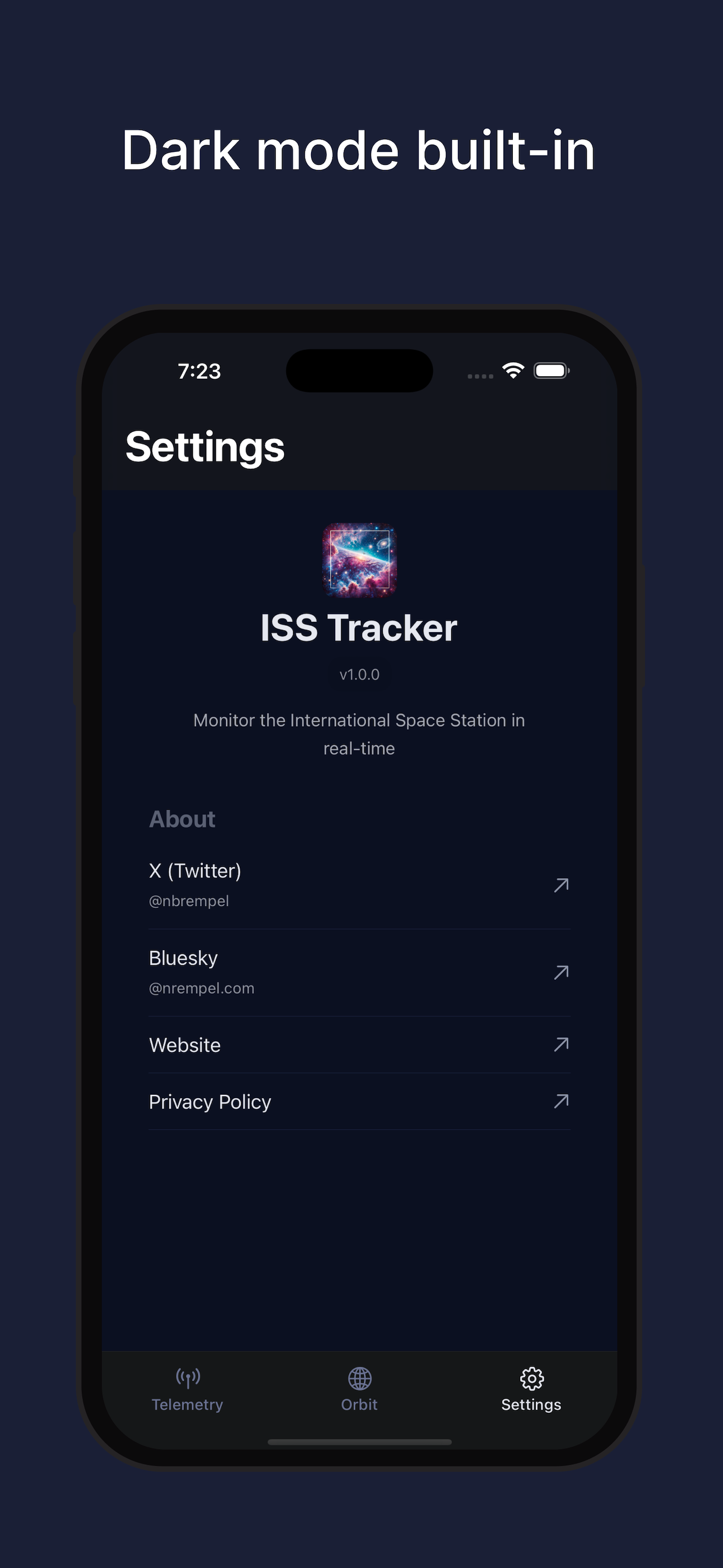 ISS Tracker - Live Position screenshot 4