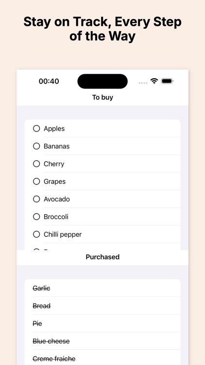 Sholy Grocery List - Easy Make screenshot-4