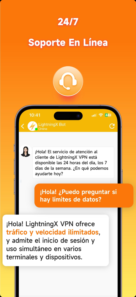 LightningX VPN: VPN rápido screenshot 3