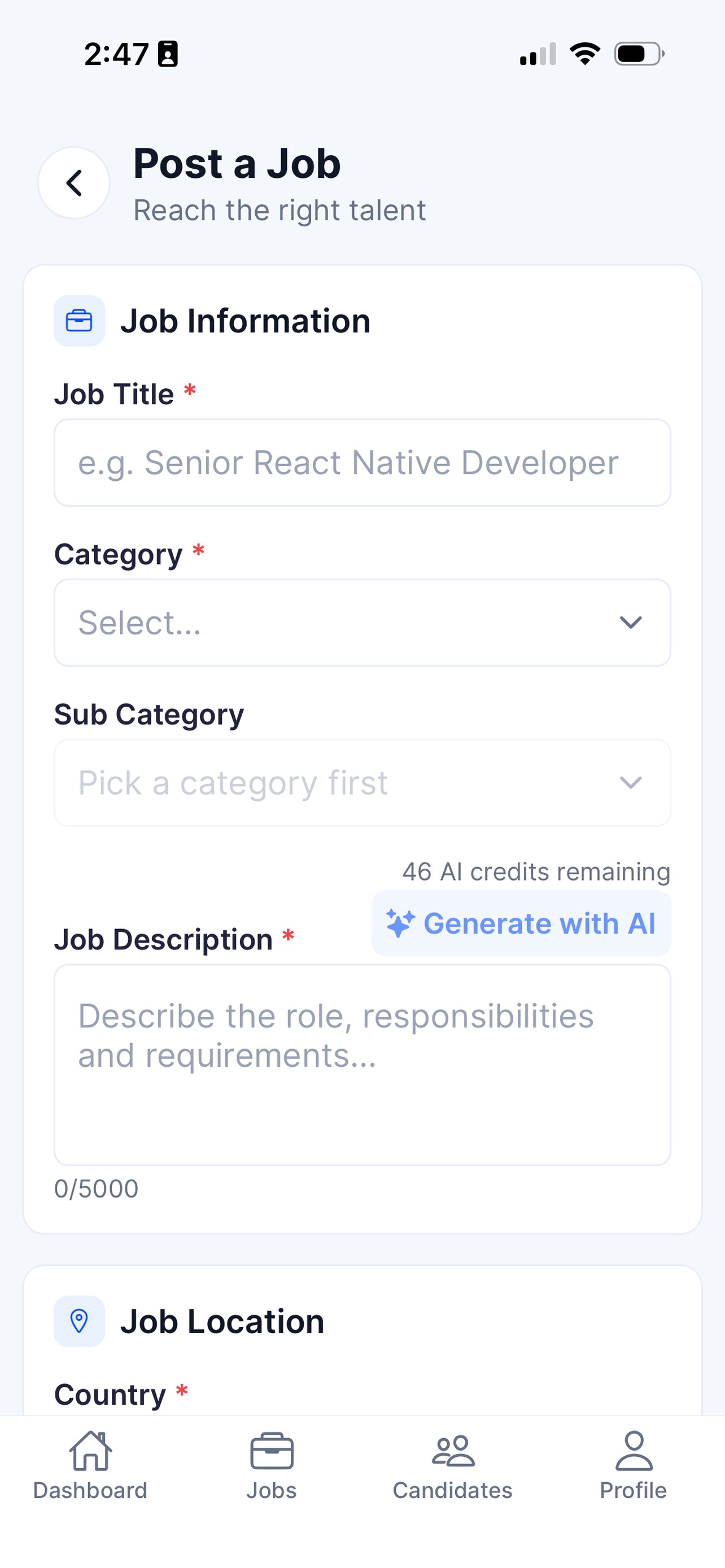 Screenshot 4 of LS Jobber Jobs & Hiring