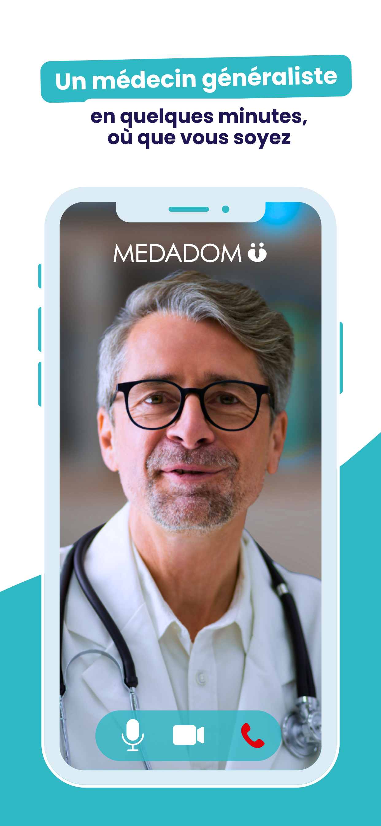 Medadom - Un médecin en visio