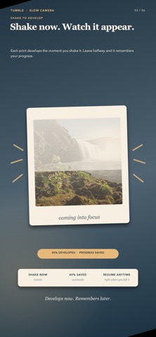 Tumble: Instant Camera screenshot