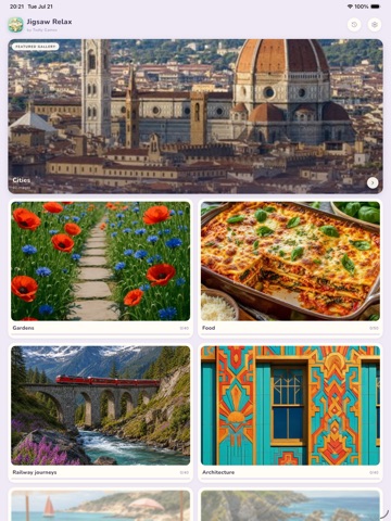 Jigsaw Puzzle – Relax & Unwind iPad screenshot