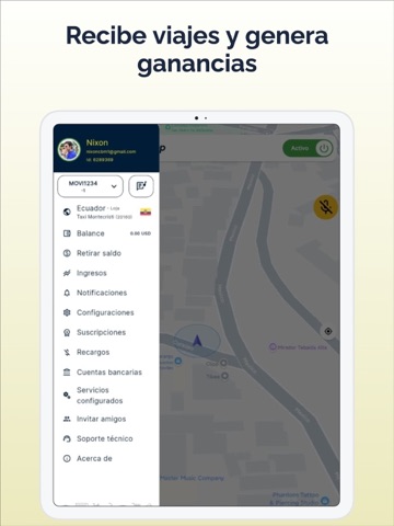 Moviapp Conductor iPad screenshot
