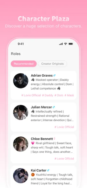 Lovie - Chat with AI Character screenshot 3