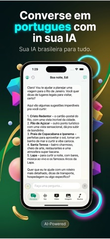 Inteligência Artificial - IA iPhone screenshot
