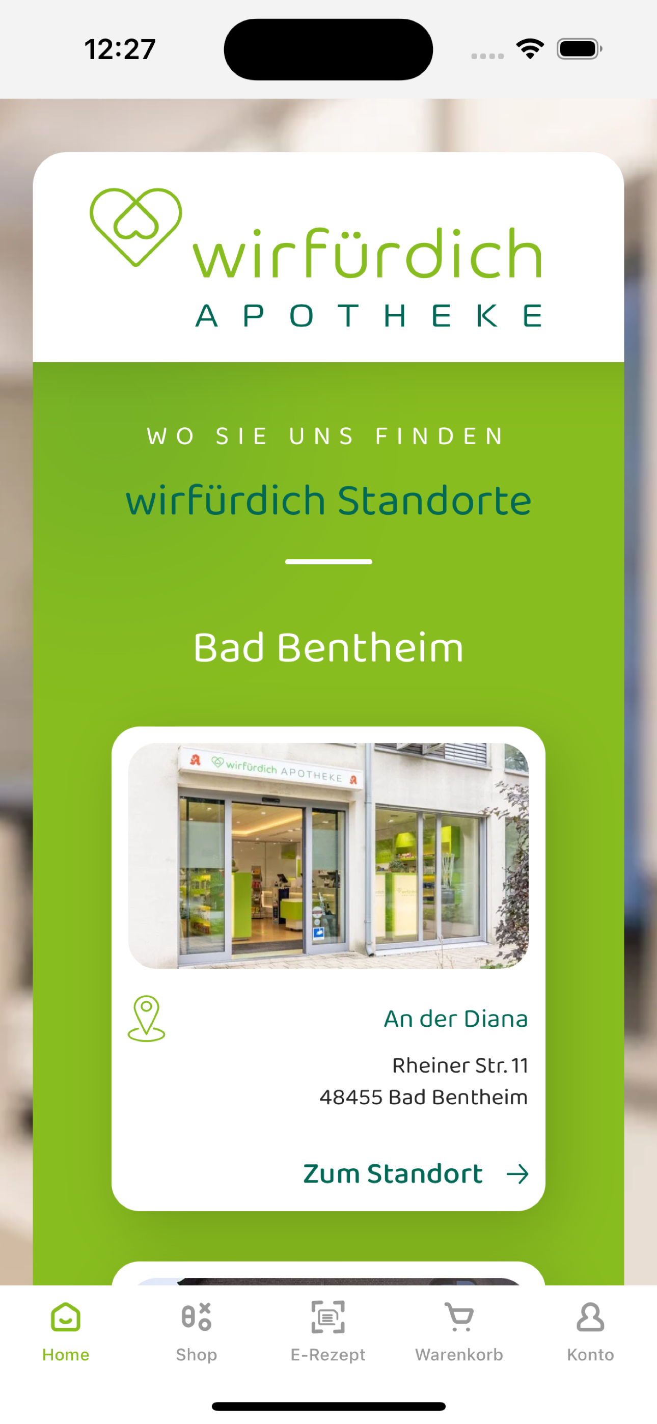 wirfürdich Apotheken Bentheim