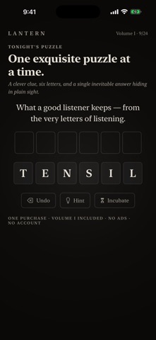 Lantern: Wordplay Puzzles screenshot 1