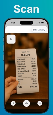 Split Check - bills & receipts Screenshot 1 of 3