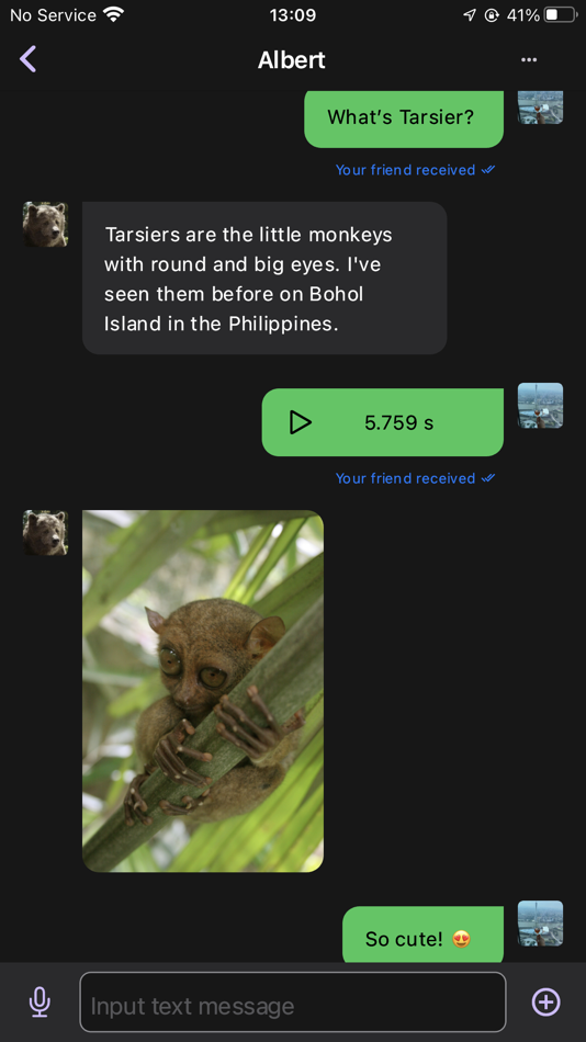 #6. Tarsier - Secure Chat (iOS) Podle: 奇 莫