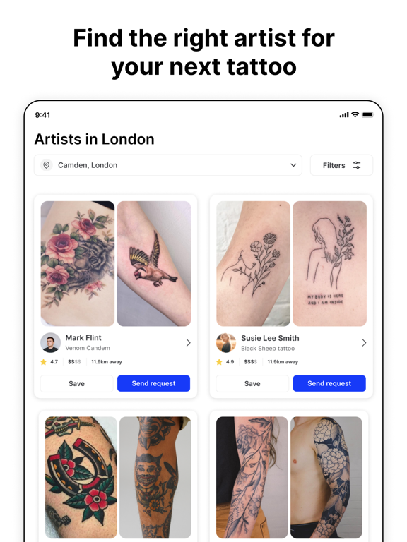 Tattoodo - Your Next Tattooのおすすめ画像2