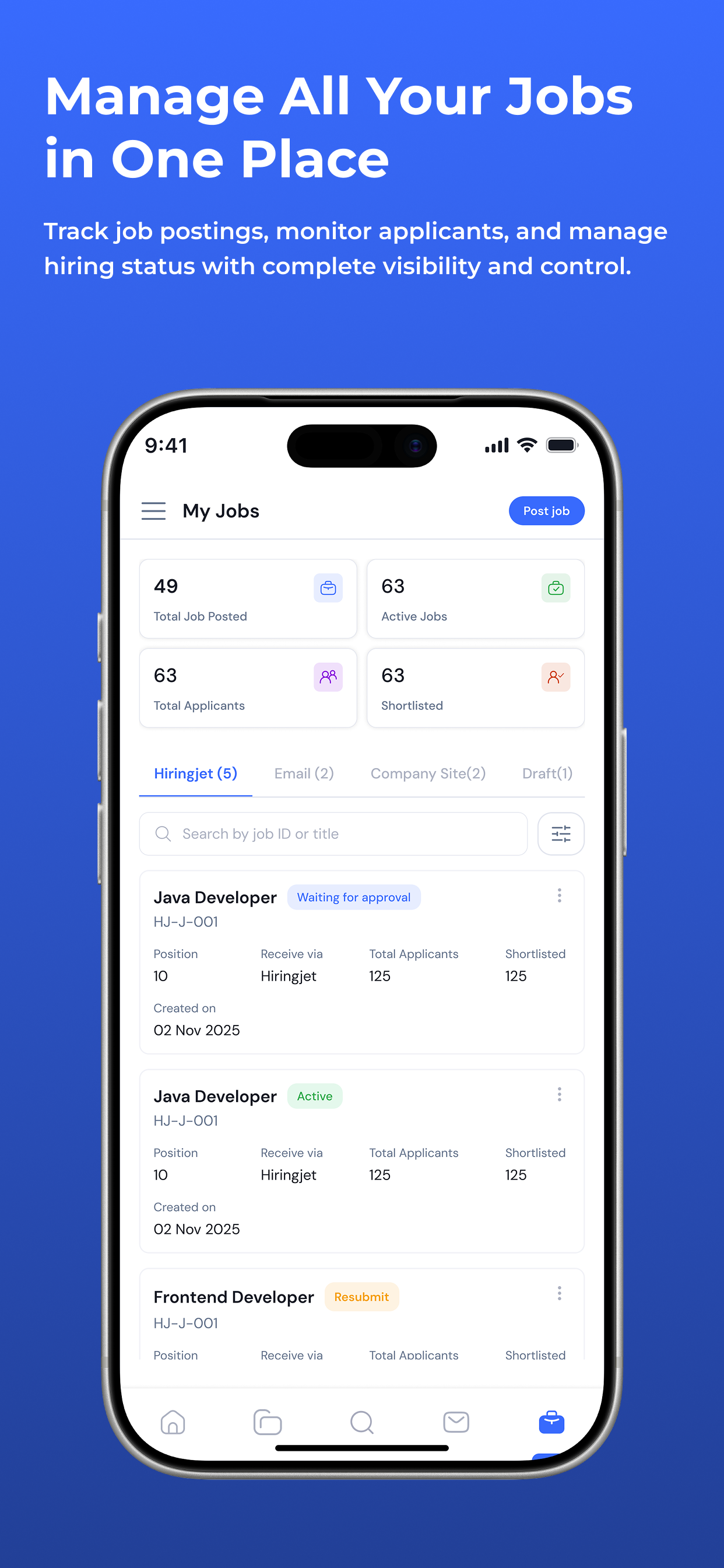HiringJet Hire screenshot 4