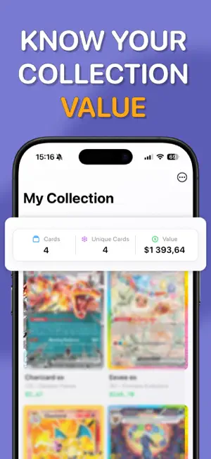 Scandex TCG card value scanner screenshot 3