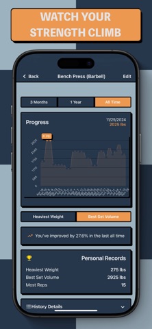 Phyziq - Gym Log screenshot