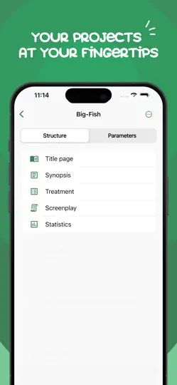 Скриншот Story Architect Mobile на iPhone 1