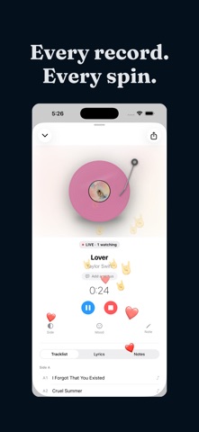 Spindle: Vinyl Tracker Screenshot 1 of 8